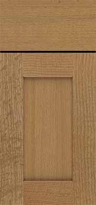 Tessa Door Quarter Sawn Oak Species No Stain